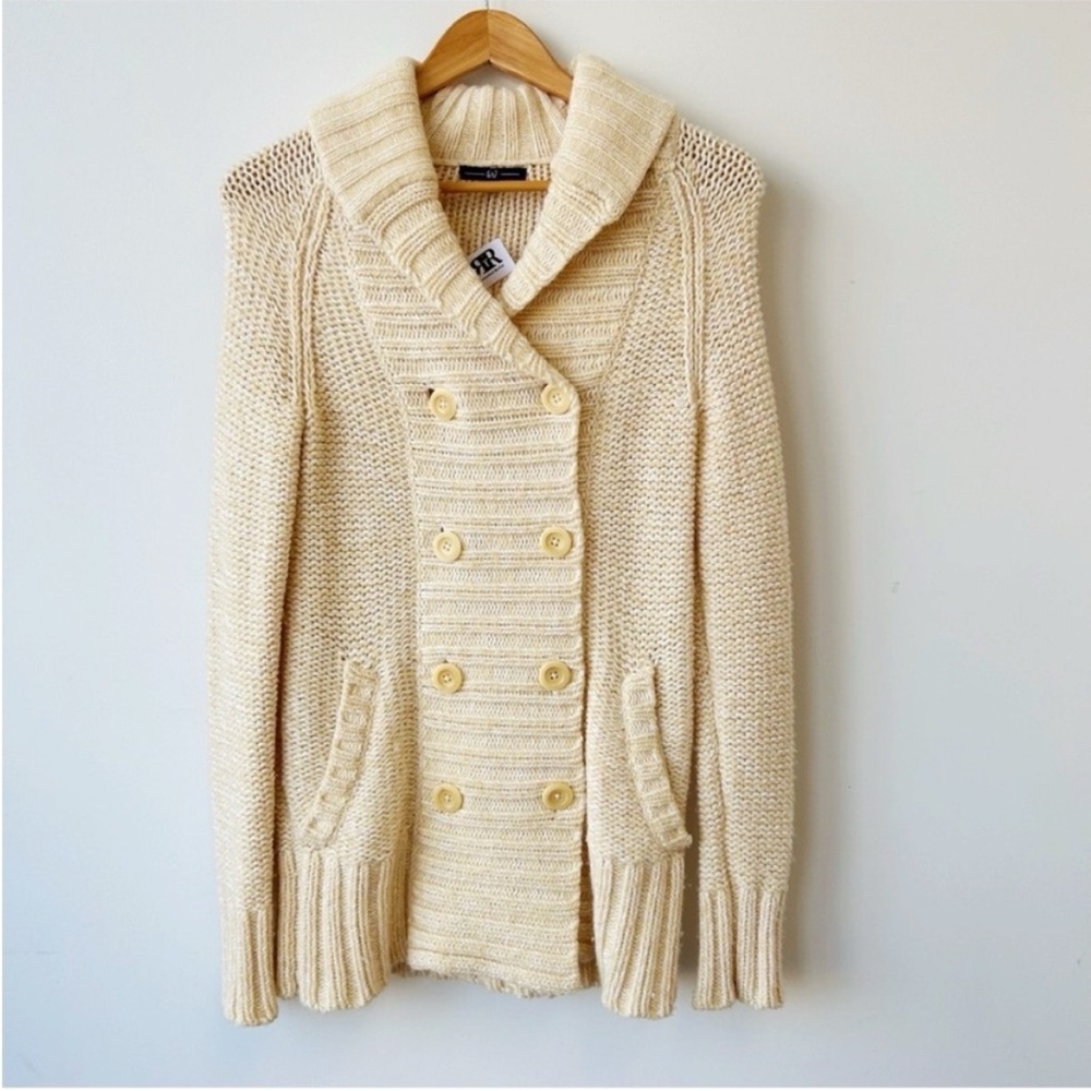 Gap Button Up Double Breasted Sweater - image 1